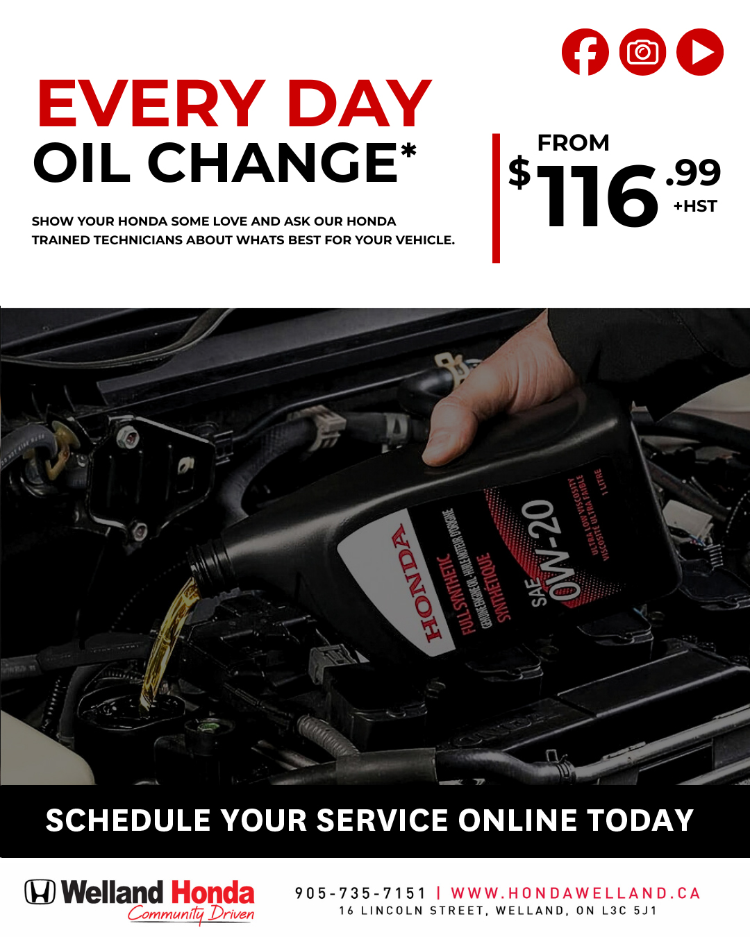 Every Day Oil Change