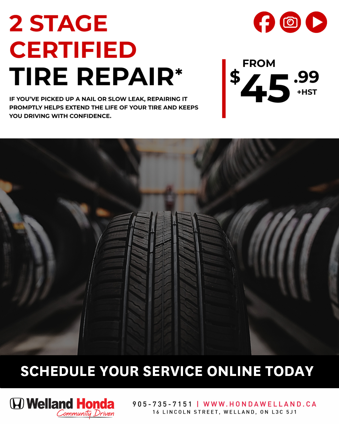 2 Stage Certified Tire Repair