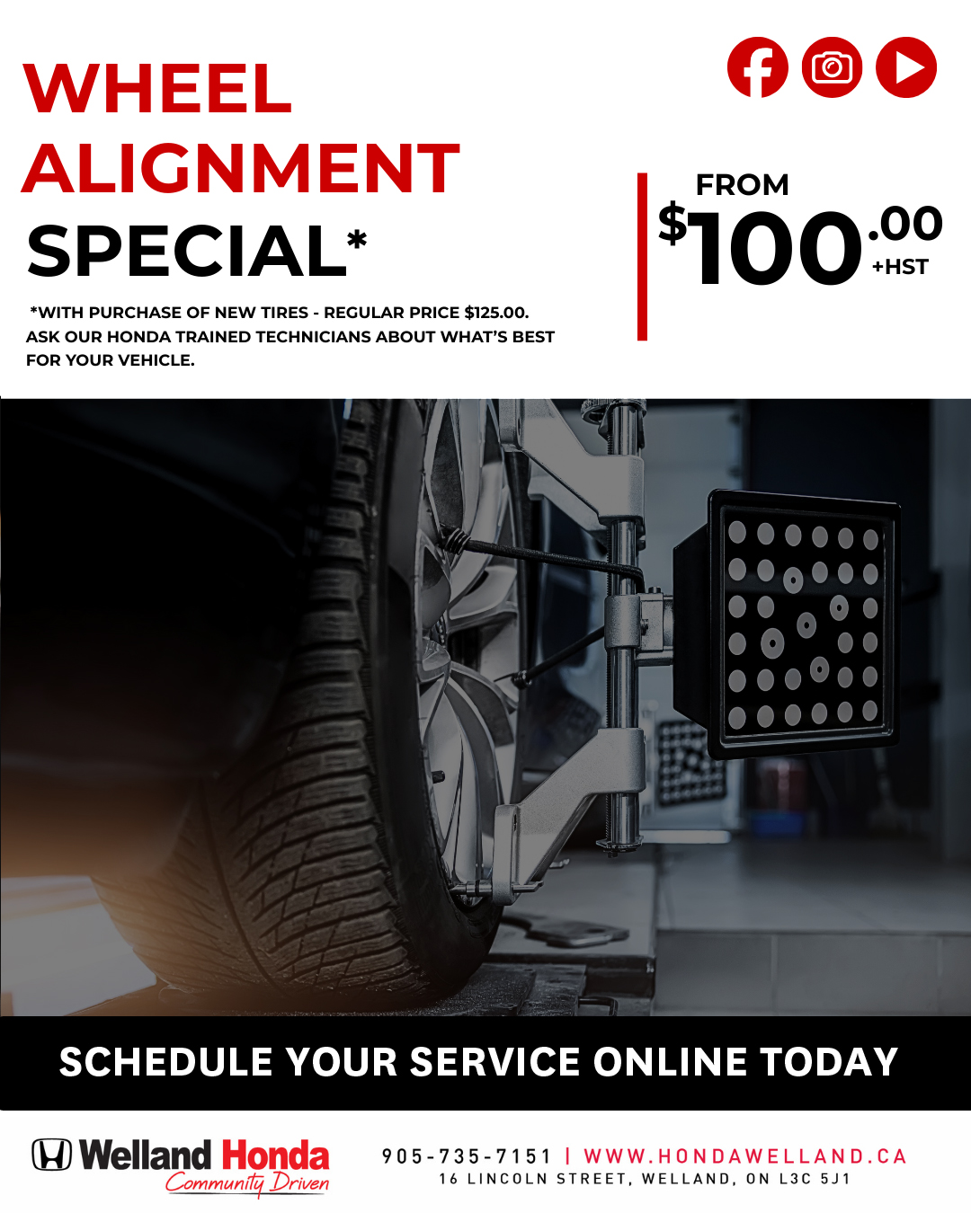 Wheel Alignment Special