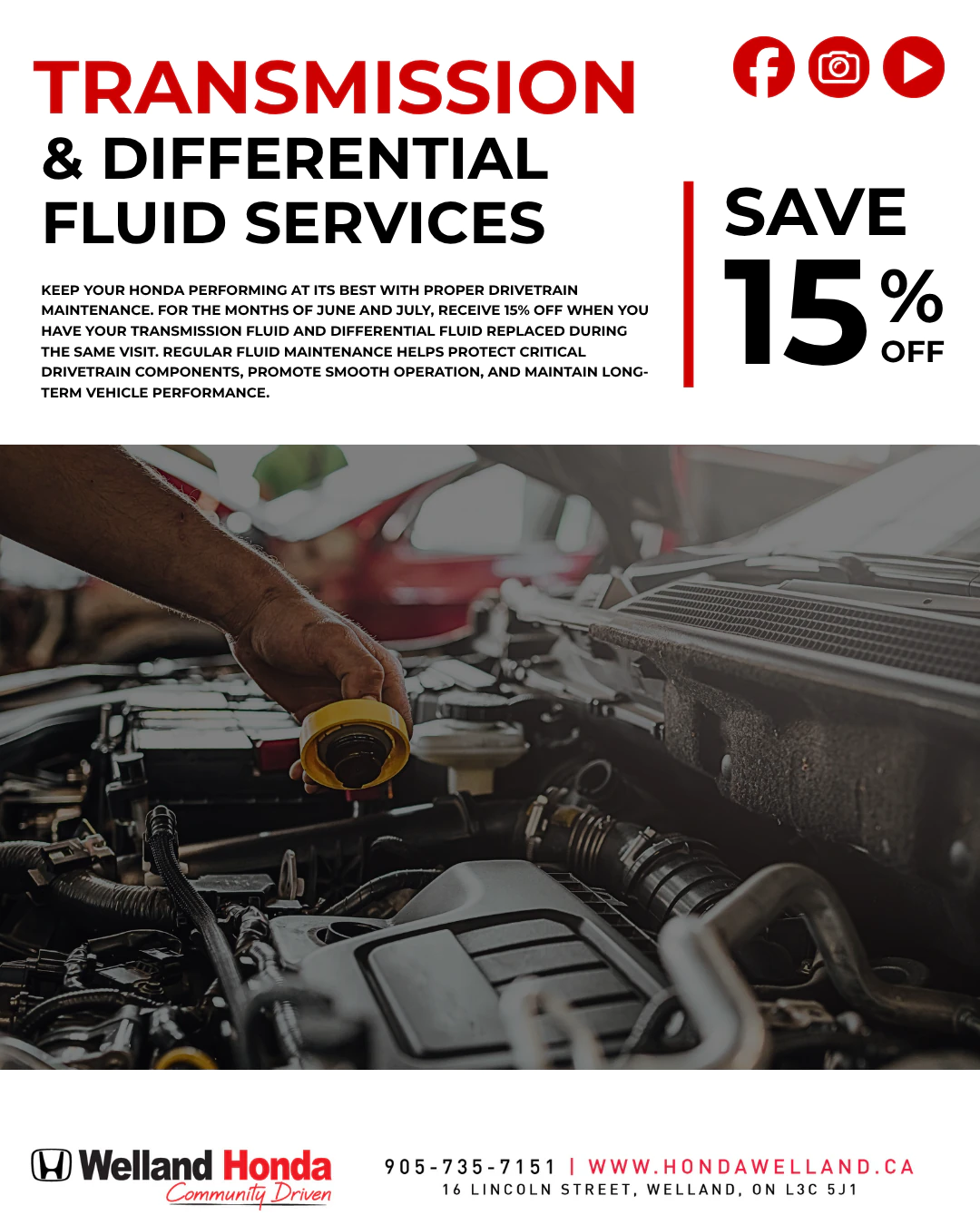 Transmission & Differential Fluid Services